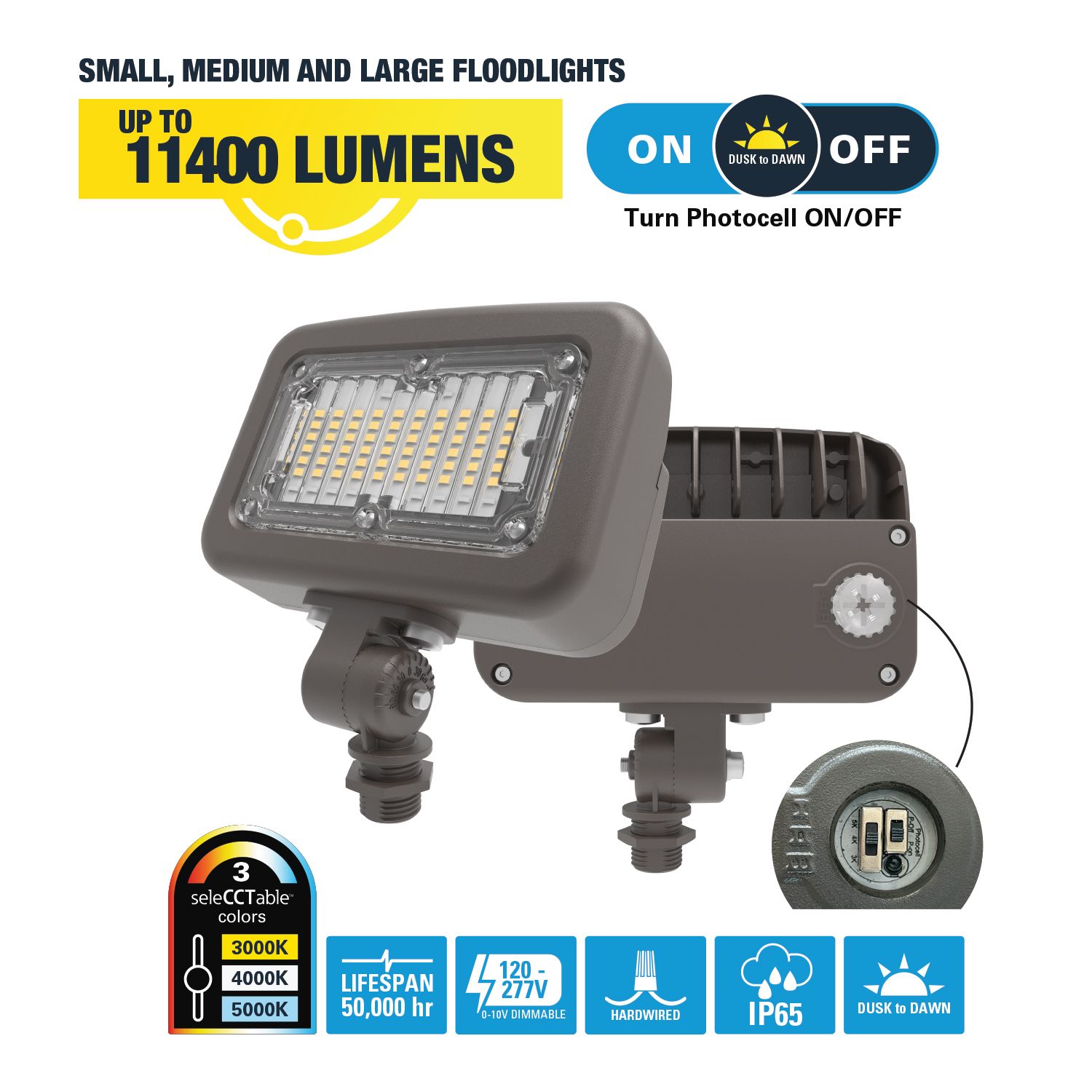 GFL Selectable Slim Floodlight Cooper Lighting Solutions