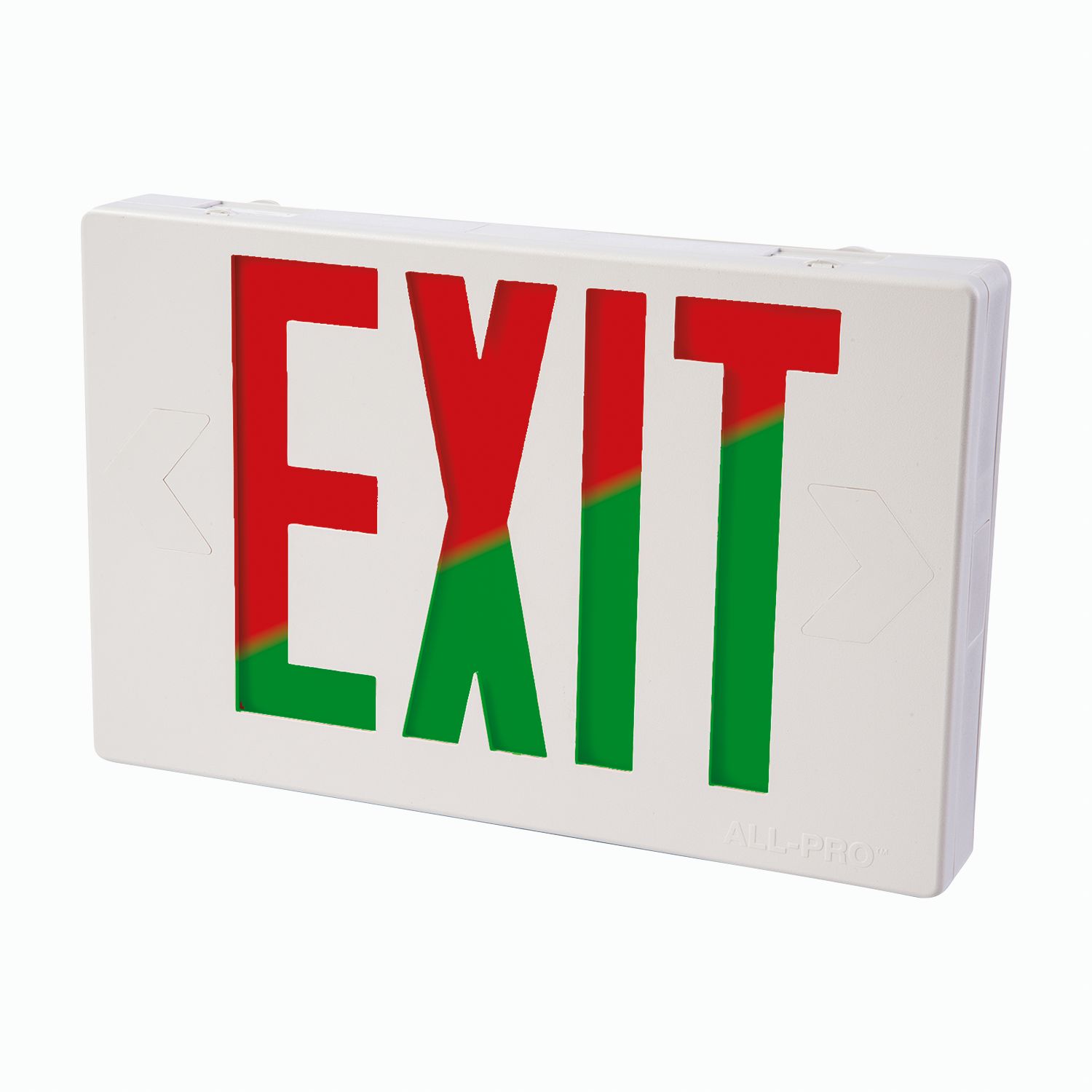 米軍放出品　未使用　EXIT ライト Sure-Lites LPX 1.09 Watt White Integrated LED Exit Sign, Self