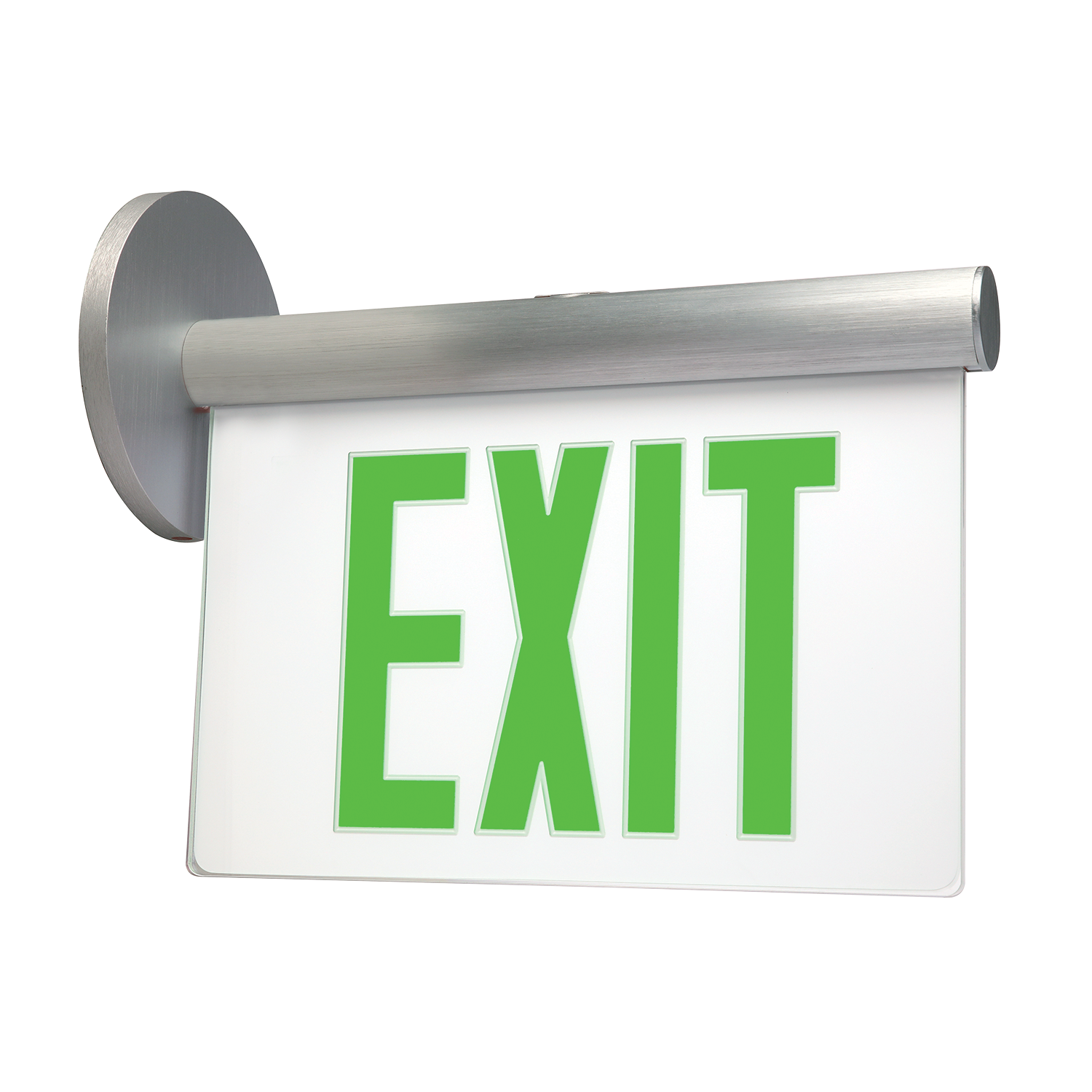 Lavex Remote Capable Red LED Exit Sign / Emergency Light Combo