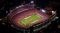 University of Georgia Sanford Stadium with Ephesus lighting