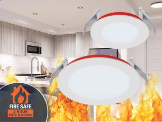 HLBFR Slim Fire Rated Canless