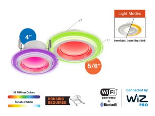 HALO RL Dual Zone Smart Downlights