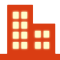 icon of building with glowing lights