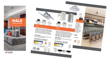 HALO Commercial LED Product Guide brochure
