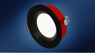 RLFR Fire Rated Recessed Baffle Canless LED Downlights