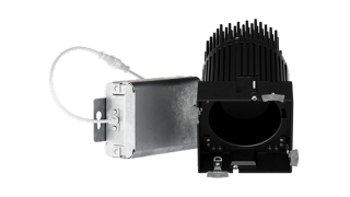 LDSQRT3D 3" Precision High Center Beam Install-from-Below Square Downlight