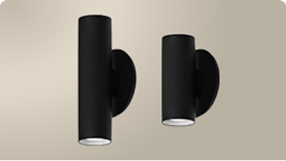 PrentaLux 2" Cylinder Wall Mount