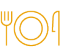 plate and utensils icon