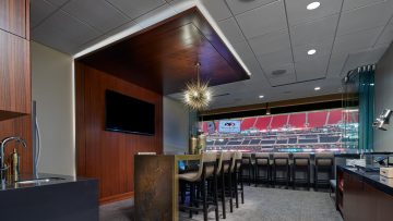 Inside Mercedes Benz Stadium