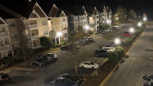 Outdoor LED Retrofit at Apartment Complexes