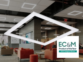 2025 EC&M Product of the Year Metalux Surround Luminaire 