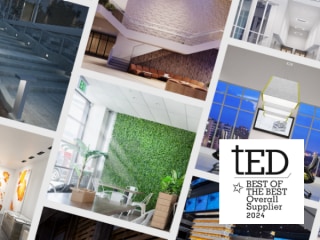 2024 Best of the Best Award in the Supplier Category from @tedmagazine