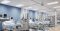 Hospital beds with Metalux lighting