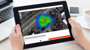 Light distribution design app for tablet or phone