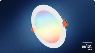 HLB Smart Wi-Fi Slim Canless Downlight WiZ Pro enabled
